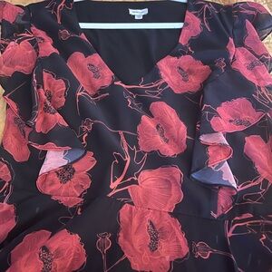 Plus size woman cocktail dress